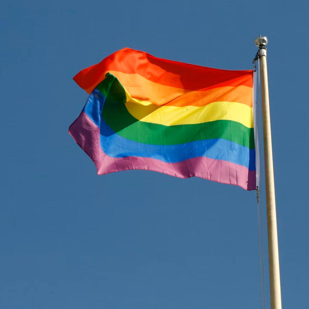 Flagge Pride CSD LGBT Queer Gay Freiburg
